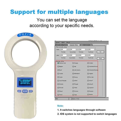High-Performance RFID Microchip Temperature Scanner