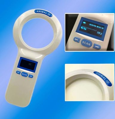 Portable RFID Microchip Scanner with Rechargeable Lithium Battery for Fast Animal Identification and Veterinary Tracking