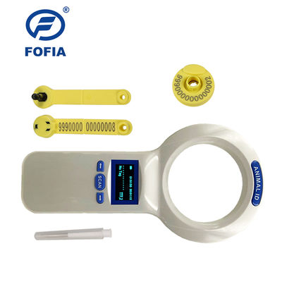 Animal Microchip Scanner PT200 designed to read microchip and temperature information compatible with 1000 data storage 