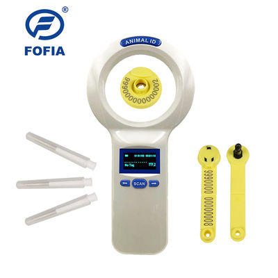 Animal Microchip Scanner PT200 designed to read microchip and temperature information compatible with 1000 data storage 