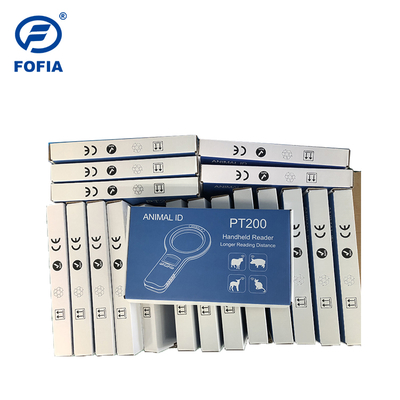 Rechargeable Lithium Battery Powered RFID Microchip Scanner Simplifying Identification Processe