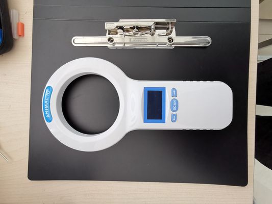 Rechargeable Lithium Battery Powered RFID Microchip Scanner Simplifying Identification Processe