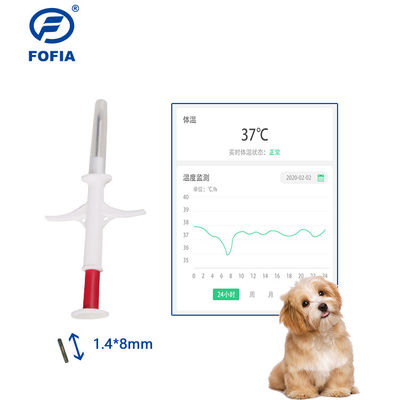 ICAR Certified Sterilized Syringe Identification Microchip with ISO11784/5 FDX-B Standard and EO Gas Sterilization for Animals