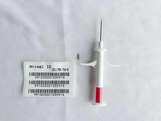 FDX-B RFID Animal ID Microchip Highly Accurate 2.12*12mm/1.4*8mm