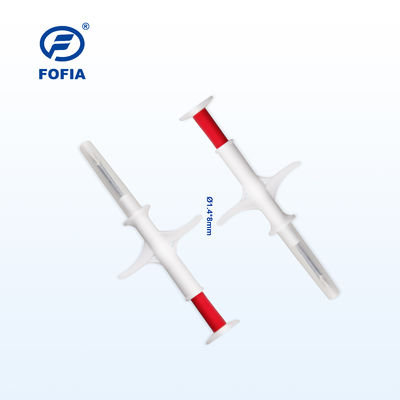 ICAR Certified Sterilized Syringe Identification Microchip With ISO11784/5 FDX-B Standard And EO Gas Sterilization For Animals