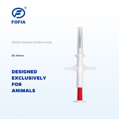 ICAR Certified Sterilized Syringe Identification Microchip with ISO11784/5 FDX-B Standard and EO Gas Sterilization for Animals