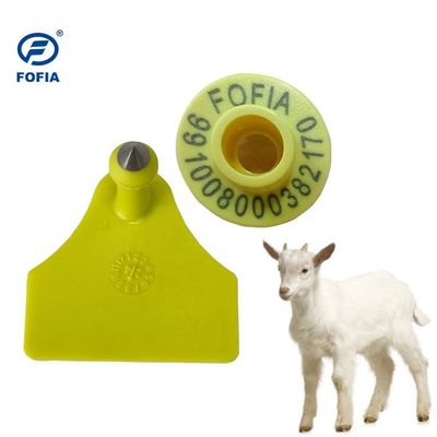 ICAR Certified TPU Electronic Ear Tags for Goat and Sheep Livestock with ISO 11784/11785 Compliance