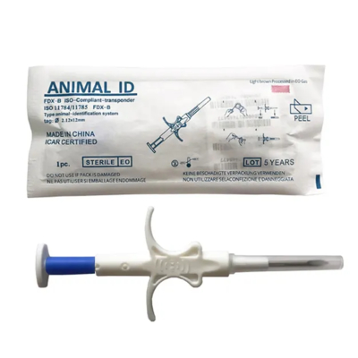 FDX-B RFID Animal ID Microchip Highly Accurate 2.12*12mm/1.4*8mm