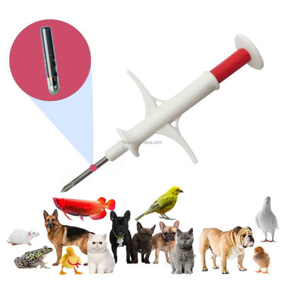 Animal ID Microchip with 10-Year Guarantee PP Injection Material and Mini Tag for Pet Tracking