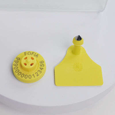 Electronic Ear Tag Featuring Durable TPU Material ICAR Certified for Livestock Identification and Tracking Efficiency