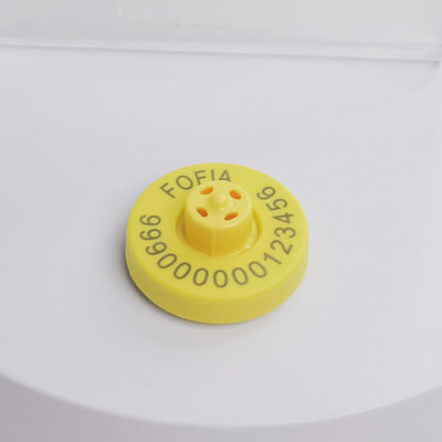 ICAR Certified TPU RFID Ear Tag with 350N Tension for Livestock Identification and Monitoring