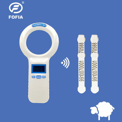 ISO11784/5 FDX-B RFID Animal Tag with 18cm Reading Distance and 5-Year Validity Mini Sheep Ear Tag