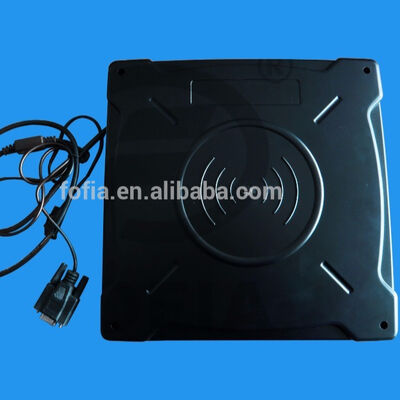 PVC 1342khz FDXB Middle Range Distance Eartag Cattle RFID Reader Compatible with Support Card Proximity Cards Feature
