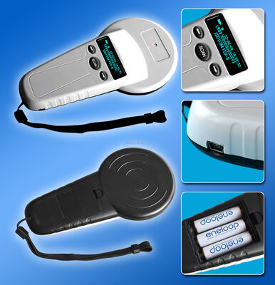 1342khz Working Frequency Rfid Reader 1342khz Pet Scanner Animal Identification Microchip Reader Scanner Device Handheld
