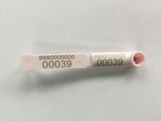 ISO11784/5 FDX-B Sheep Ear Tags Electronic Sheep Tags For Animal Identification Custom Laser Printing Available