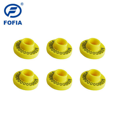 ICAR Certified RFID Ear Tag with TPU Material and 134.2kHz Frequency for Sheep and Goat Management