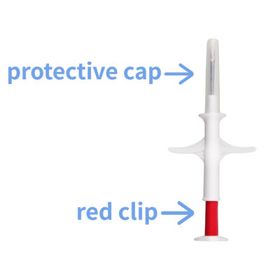 ICAR Certified Sterilized Syringe Identification Microchip With ISO11784/5 FDX-B Standard And EO Gas Sterilization For Animals