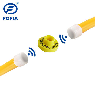 Full ICAR Certified Durable Electronic Ear Tags for Cattle Management Featuring FDX-B TPU Technology Supporting Identification and Tracking