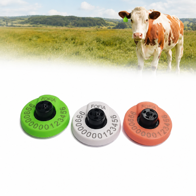 Tension 350N Electronic Ear Tags with FULL ICAR Certification Ensuring Livestock Identification and Farm Operation Efficiency
