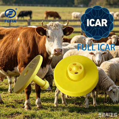 Durable Electronic Ear Tags for Livestock Tracking Suitable for Cattle Sheep and Goat Identification and Monitoring