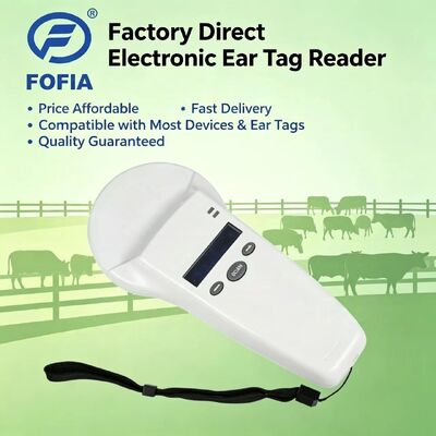 Animal Microchip Scanner handheld device for rapid scanning and identification of animal microchips in clinics and farms