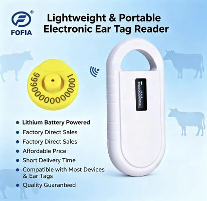 Animal Microchip Scanner PT160 Model Engineered To Read Animal ID Simultaneously Enhancing Animal Tracking And Management