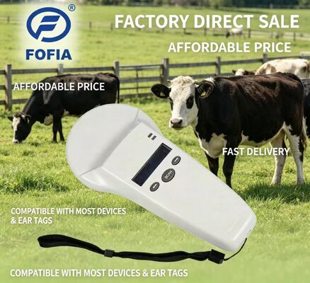 Animal Microchip Scanner and easy to handheld device supporting multiple microchip frequencies for animal identification