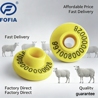 ICAR Certified TPU Electronic Ear Tags for Livestock with ISO 11784/11785 Compliance