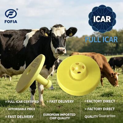 Electronic Ear Tags and livestock tracking system supporting comprehensive identification and farm management processes
