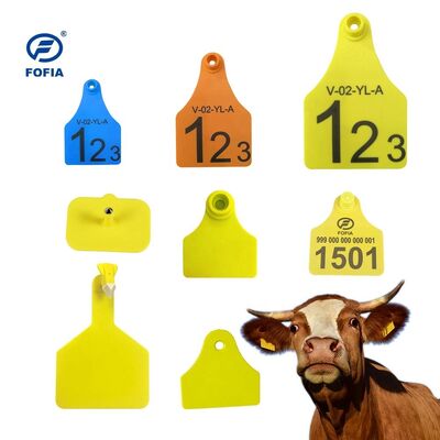 ICAR Certified Customizable TPU Sheep Ear Tags with Printing