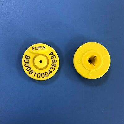 New Long Range Waterproof RFID LF Electronic Ear Tag with 1-Year Warranty for Cattle Pig Goat Livestock Tracking-Fofia ET907