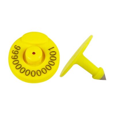 New FDX Low-Frequency Electronic Ear Tag RFID Animal Tag Full-Duplex Pig Cattle Open/Closed Mouth Livestock Identification