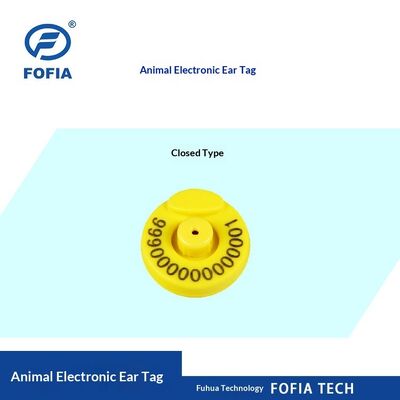 New FDX Low-Frequency Electronic Ear Tag RFID Animal Tag Full-Duplex Pig Cattle Open/Closed Mouth Livestock Identification