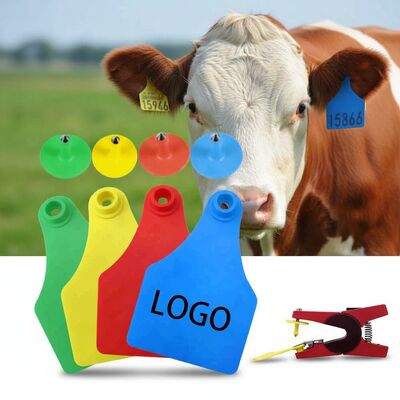 New T921 Animal Ear Tag Yellow Goat High Quality RFID TPU Ear Tags for Farm Use Cattle
