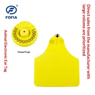 New IEC 68-2-6 Vibration Standard Plastic RFID Ear Tag for Cattle Farming with Secure and Accurate Identification
