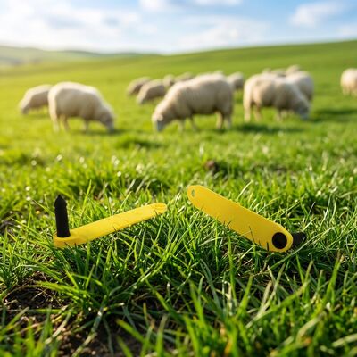 ISO 11784/5 Compliant RFID Animal ID Tag for Smart Farm Management