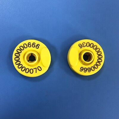 TPU Material RFID Ear Tags 134.2KHz Mini Cow Pig Ear Tag