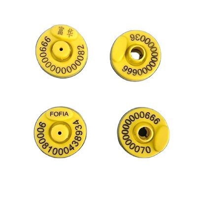 RFID Animal Electronic Ear Tag with Smart Chip for Pigs Cows Sheep-Multi-Frequency Identification