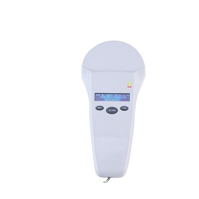 Durable RFID Handheld Reader with 128x32 OLED Screen USB for Plastic Long-Range Solution for Pet and Farm & Ranch Use