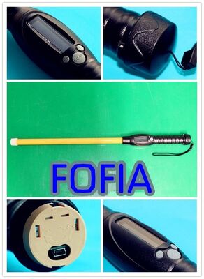FOFIA PT280 134.2kHz RFID Reader PVC NLIS Australia ICAR Approved Cattle ID 7000 Records Storage 10-20cm Reading Distance ISO