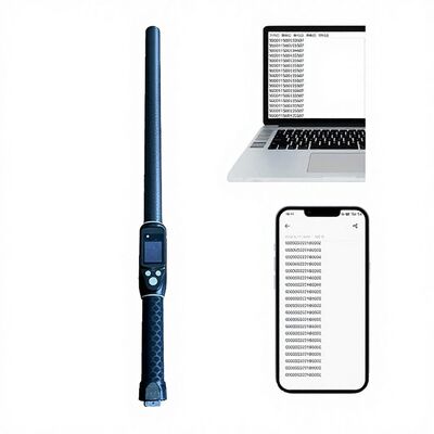 FOFIA Waterproof Long Range 134.2kHz RFID Ear Tag Reader ISO11784/5 Protocol 30-100cm Reading Distance PVC