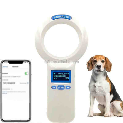 Waterproof FOFIA PT200 RFID Handheld Reader 128x64 OLED Screen Long Distance Reading 10-20m ISO11784/5 Protocol