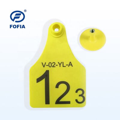Plastic Cow Ear Tags Various Sizes TPU Bovine Cattle Sheep Pig Farm Ear Mark Tags With Number