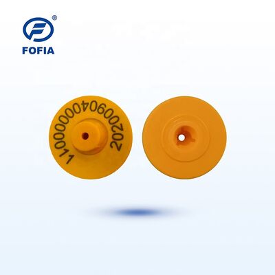 UHF RFID Ear Tags for Livestock Durable Plastic Microchip ID Tags for Cattle Sheep Pigs Animals
