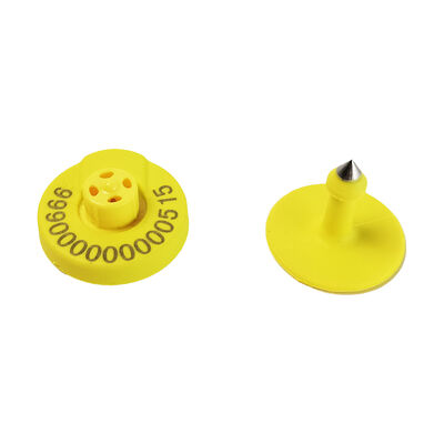 FULL ICAR Standard TPU Yellow Electronic Ear Tags Advanced Livestock Management Solution