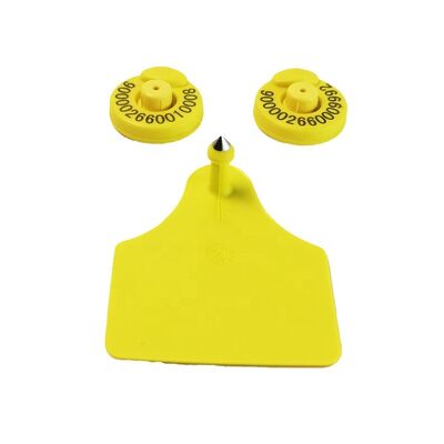 FULL ICAR Standard TPU Yellow Electronic Ear Tags Advanced Livestock Management Solution