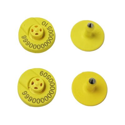 HDX Electronic Ear Tag For Livestock With 134.2KHz RFID Technology