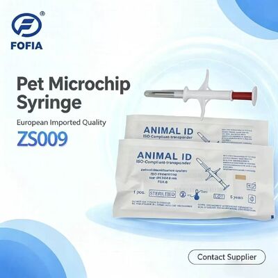 2026 Hot Selling Edition New RFID 134.2kHz Integrated Fofia Animal Implantable Microchip Waterproof 3-Year Warranty for pets