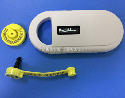 Fofia Handheld Plastic Animal Microchip RFID Card Reader PT160 134.2kHz OLED Screen USB Lithium Battery CE Certified ISO