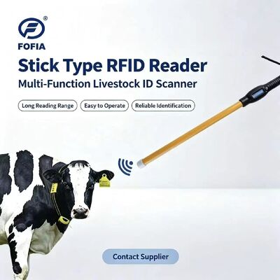 Waterproof PT280 RFID Reader 134.2kHz PVC Plastic NLIS Australia ICAR Approved Cattle ID USB ISO 11784/5 Wiegand RS232